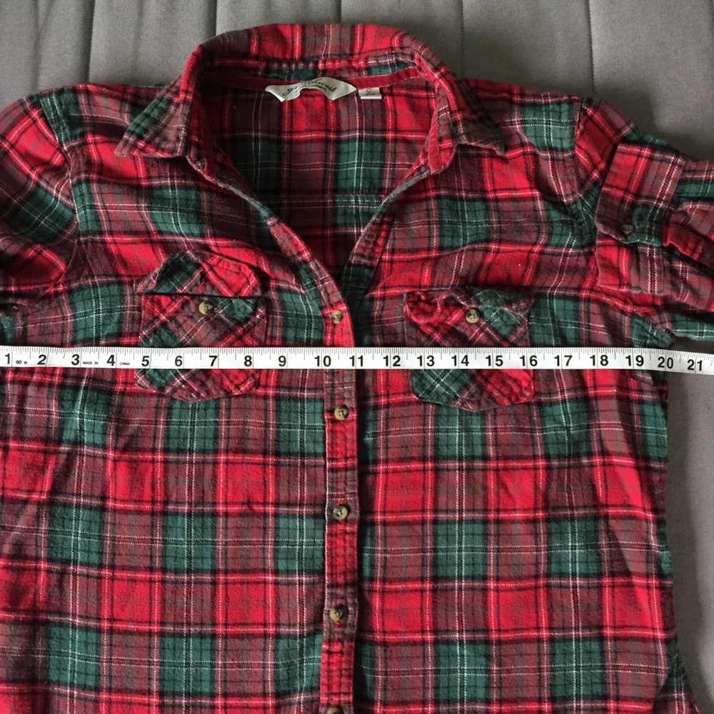 Great Northwest | red flannel button up shirt - Picture 4 of 7